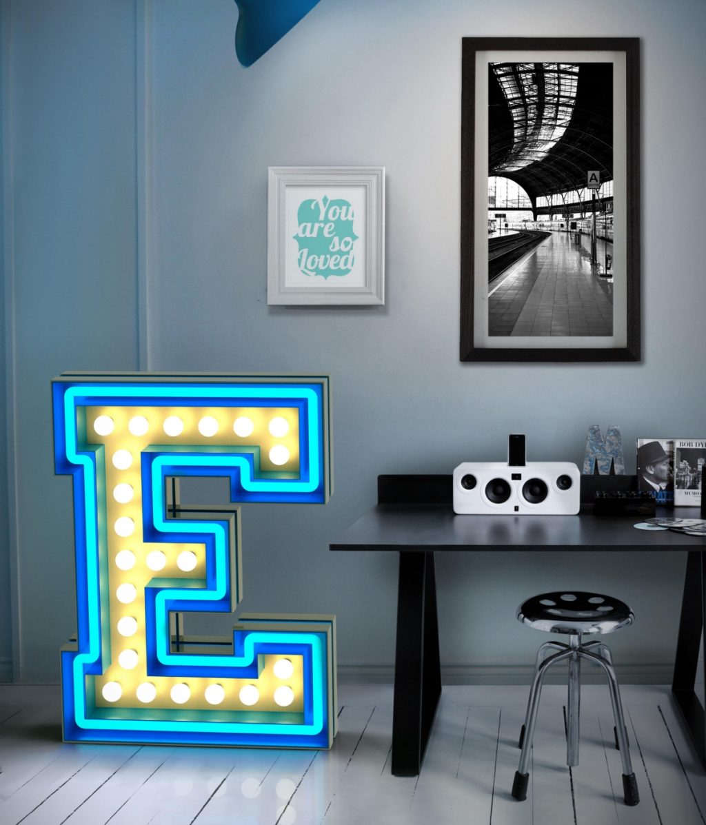 Lettere Alfabeto e Numeri Luminosi Grandi a Led - 4