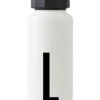 Bottiglia isotermica Arne Jacobsen - 500 ml - Lettera L Bianco Design Letters Arne Jacobsen