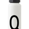 Ανοξείδωτη φιάλη Arne Jacobsen - 500 ml - Επιστολή Q Λευκά σχέδια επιστολών Arne Jacobsen