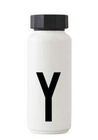 Bottiglia isotermica Arne Jacobsen - 500 ml - Lettera Y Bianco Design Letters Arne Jacobsen