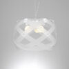 Nuclea maxi lámpara de suspensión blanco satinado Emporium Roberto Giacomucci