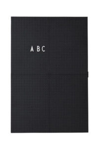 A3 Light Slate - L 30 x H 42 cm Γραμματοσειρές μαύρου σχεδιασμού