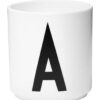 Κούπα Arne Jacobsen Επιστολή Μια λευκή σχεδίαση επιστολές Arne Jacobsen