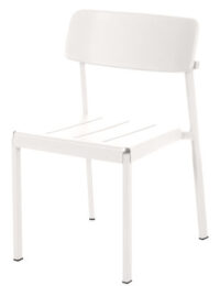 Λάμψη Λευκή καρέκλα Arik Levy Emu 1