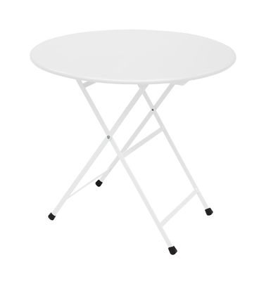 Table pliante ronde Arc en Ciel Ø 80 cm Blanc Emu Centro Ricerche Emu 1