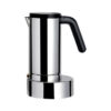 Polished stainless steel coffee pot COFFEE.IT Alessi Wiel Arets 1