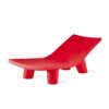 Chaise Longue Low Lita Lounge Red Slide Paola Navone 1