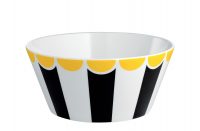 Circus bowl - Ø 16 x H 7 cm White | Yellow | Black ALESSI Marcel Wanders 1