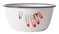 Toiletpaper bowl - Seletti Multicolor Fingers Maurizio Cattelan | Pierpaolo Ferrari