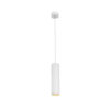 Suspension Lamp Baton P1 SP LED White | Gold Linea Light Group Centro Design LLG