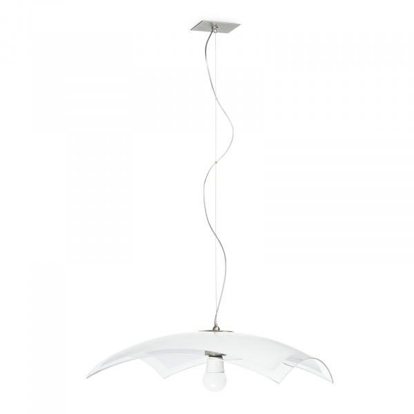 Lampada A Sospensione Mille S 48 Bianco|Nichel Linea Light Group Centro Design LLG