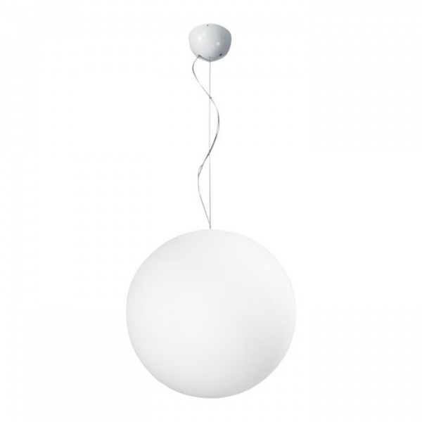 Suspension Lamp Oh! M White Linea Light Group Centro Design LLG