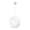 Suspension Lamp Oh! XS White Linea Light Group Centro Design LLG