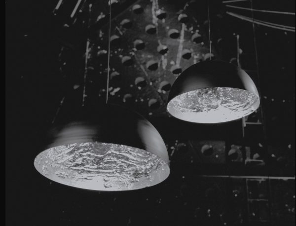 Stchu-moon 02 Ανάρτηση ανάρτησης - Ø 60 cm Ασημί | Μαύρο Catellani & Smith Catellani & Smith