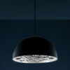 Stchu-moon 02 Suspension Lamp - Ø 60 cm Silver | Black Catellani & Smith Catellani & Smith