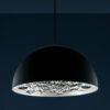 Stchu-moon 02 Suspension Lamp - Ø 80 cm Black | Silver Catellani & Smith Catellani & Smith