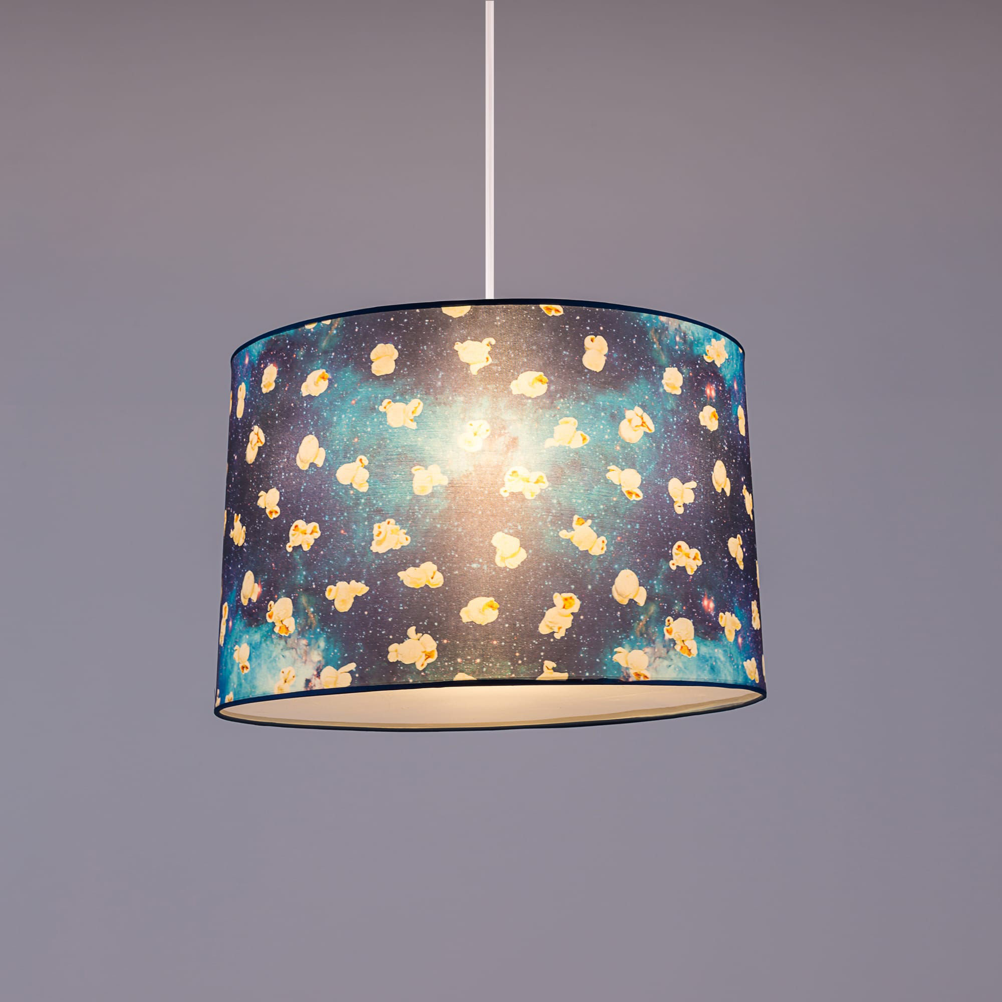 Toilettenpapier Pendelleuchte - Popcorn - Ø 52 cm Multicolor | Seletti Blau Maurizio Cattelan | Pierpaolo Ferrari