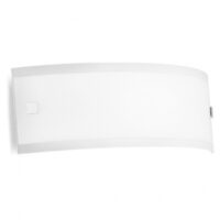 Mille White Wall Lamp | Nickel Linea Light Group Centro Design LLG