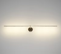 Light stick Silver Wall Lamp Catellani & Smith Catellani & Smith