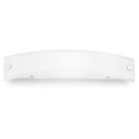 Mille LED Wall Lamp AP L White | Nickel | Red Linea Light Group Centro Design LLG