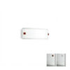 Mille LED Wall Lamp AP S White | Nickel | Red Linea Light Group Centro Design LLG