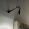 Апликација за Wallидни ламби со змија LED AP M со артикулирана рака Black Linea Light Group Centro Design LLG