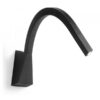 Wall Lamp Snake LED AP square adjustable Black Linea Light Group Centro Design LLG