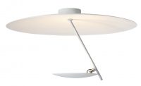 Lámpara de techo Lederam C150 / LED - Ø 50 cm Blanco Catellani & Smith Enzo Catellani