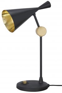 Black Beat Table Lamp | Tom Dixon Brass Tom Dixon