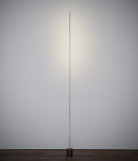 Lampada Da Terra Light stick Argento|Nero Catellani & Smith Catellani & Smith