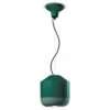 Suspension Lamp Bellota C2540 Bottle Green Ferroluce 1