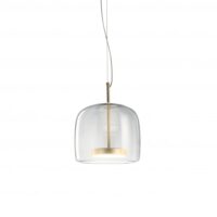 Lampe à Suspension Jube SP 1 S LED Transparent Vistosi Favaretto & Partners 1
