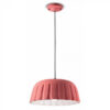 Suspension Lamp Madame Gres C2570 Coral Pink Ferroluce 1
