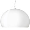 Lampe à suspension Big FL / Y - Ø 83 cm Blanc mat brillant Kartell Ferruccio Laviani 1