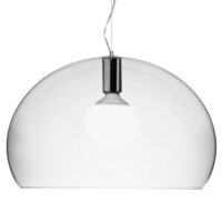 Lampe à suspension Big FL / Y - Ø 83 cm Transparent Kartell Ferruccio Laviani 1