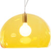 Suspension lamp FL / Y - Ø 52 cm Yellow Kartell Ferruccio Laviani 1