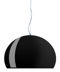 Lampe à suspension FL / Y - Ø 52 cm Noir mat brillant Kartell Ferruccio Laviani 1
