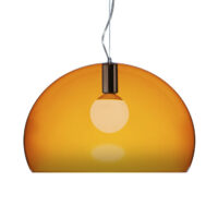 Suspension lamp FL / Y Small - Ø 38 cm Orange Kartell Ferruccio Laviani 1