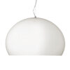 Lampe à suspension FL / Y Small - Ø 38 cm Blanc brillant mat Kartell Ferruccio Laviani 1