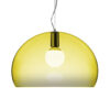 Suspension lamp FL / Y Small - Ø 38 cm Yellow Kartell Ferruccio Laviani 1
