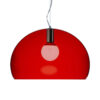 Suspension lamp FL / Y Small - Ø 38 cm Red Kartell Ferruccio Laviani 1
