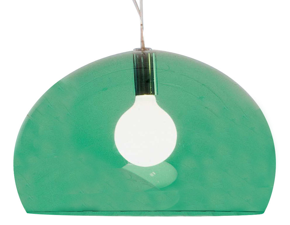Lampada a sospensione FL/Y - Ø 52 cm Verde scuro Kartell Ferruccio Laviani 1