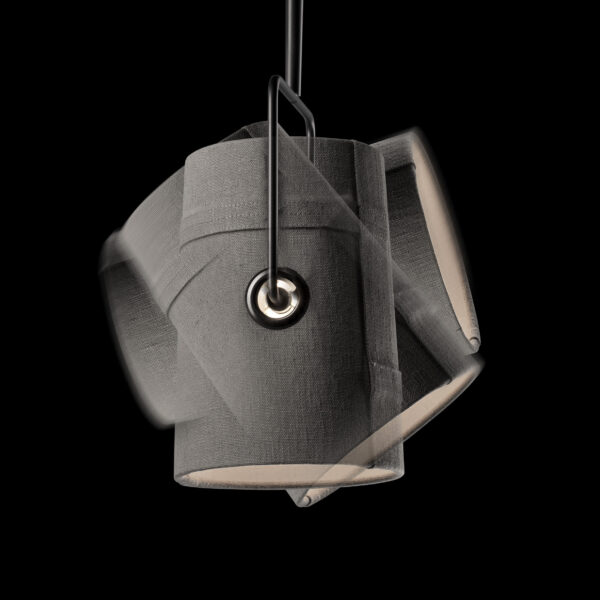 Hanging lamp small Fork Gray Diesel with Foscarini Diesel Creative Team 2