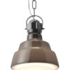 hanging lamp Glas - Ø 22 cm Brown | Chrome Diesel with Foscarini Diesel Creative Team 1