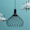 Lampe à suspension Mongolfier_P2 Noir Linea Light Group Design Center LLG