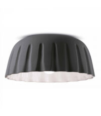 Ceiling Lamp Madame Gres C2572 Blackish Gray Ferroluce 1