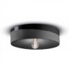 Ceiling Lamp PI C1792 Carbon Black Ferroluce 1