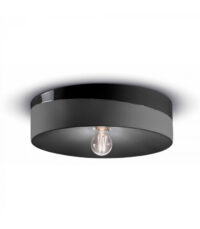 Ceiling Lamp PI C1792 Carbon Black Ferroluce 1