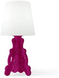 Lady of Love Fuchsia Slide Moropigatti Table Lamp 1