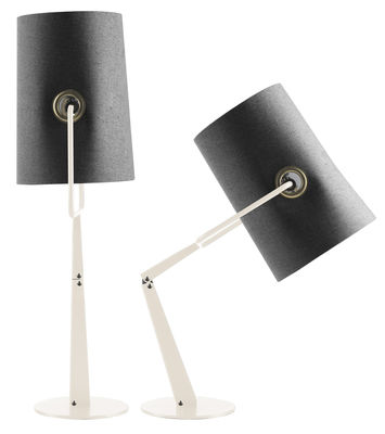 by Fork Grey table lamp | Ivory Diesel with Foscarini Diesel Creative Team 1
